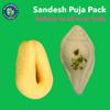 BANGLARMISTI Puja Celebration Pack - Traditional Bengali Sweets, 25pcs Gujia, 15pcs Shankha Sandesh, Mouth Melting, Puja Prasad, Deliver Directly From Kolkata to all Over India view 3
