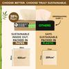 Bamboo Facial Tissue by The Honest Home Co. I 2 Ply Bamboo Soft Facial Tissue Paper Box | 1000 Pulls | 100% Natural | Pack of 5 (200 Pulls/box) view 3