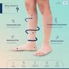 Cotton Medical Compression Stockings for Varicose Veins Class 2 Knee Length for Men and Women | Compression Socks | Thigh Length (Stockings-13-2XL) view 3