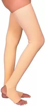 Cotton Medical Compression Stockings for Varicose Veins Class 2 Knee Length for men and women| Compression Socks | stockings for women | Varicose Vein Stockings -Thigh Length(Stockings-7-XL)