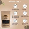 Alovera+ Charcoal Hard Wax Beans Depilatory Stripless Wax & Painless For Women| Used For Upper Lips, Arms, Legs, Full Body,Bikini |Smooth Skin| (50 Gram, Alovera And Charcoal) view 3