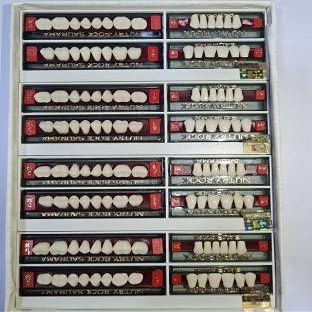 Dental Acrylic Nutry Rock Teeth Kit Sets Shade Of Teeth A2