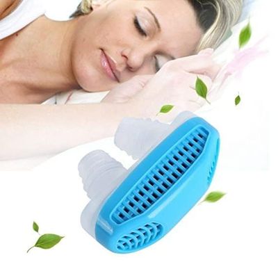 2 in 1 Anti Snore Air Purifier Nose Breathing Apparatus Stop Snoring Devices Anti Snoring Nose Clip Night Sleeping Anti-snoring Device Nose Clips for Snoring