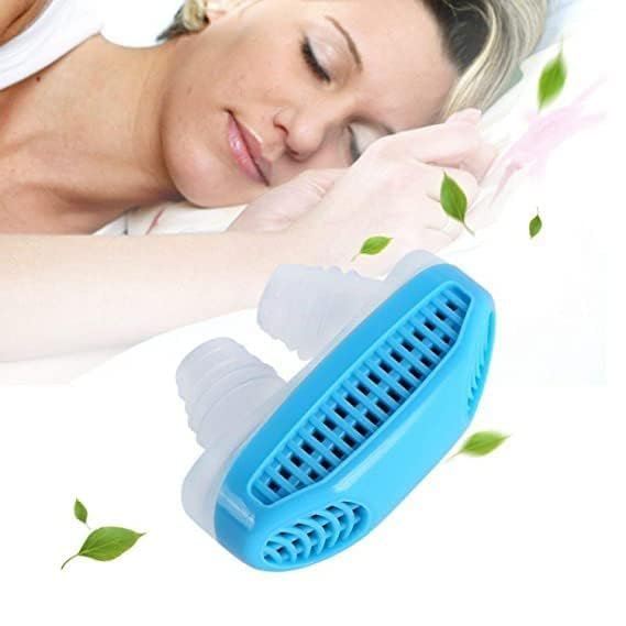 2 in 1 Anti Snore Air Purifier Nose Breathing Apparatus Stop Snoring Devices Anti Snoring Nose Clip Night Sleeping Anti-snoring Device Nose Clips for Snoring