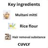 CUVLY Chocolate Wax Powder Hair Removal 100gm  Full Body Wax Hair Remover for Women, Easy Home Use, Chemical-Free, No Irritation Herbal Wax Powder For All Skin Types Hands, Legs, Underarms, Bikini, Intimate Area (1) view 3
