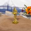 100% Pure Brass Dhanvantari Idol for Home, God of Ayurveda, Unique Design for Puja, Home Dcor | Height:- 6.3 Inches | Weight:- 0.650 Kg view 3