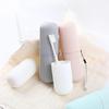 Drumstone -  Travel Toothbrush Case & Holder with Rope - Portable Capsule Shape, Includes Brush, for Frequent Travelers and Outdoor Enthusiasts view 3