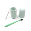 Drumstone -  Travel Toothbrush Case & Holder with Rope - Portable Capsule Shape, Includes Brush, for Frequent Travelers and Outdoor Enthusiasts view 4
