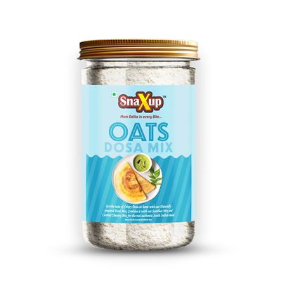 Snaxup Instant Oats Dosa Mix Healthy Breakfast | Quick Breakfast | Ready-To-Make South Indian Breakfast | Soft and Crispy Dosa | Instant Ready to Cook Mix (650g)