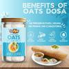 Snaxup Instant Oats Dosa Mix Healthy Breakfast | Quick Breakfast | Ready-To-Make South Indian Breakfast | Soft and Crispy Dosa | Instant Ready to Cook Mix (650g) view 4