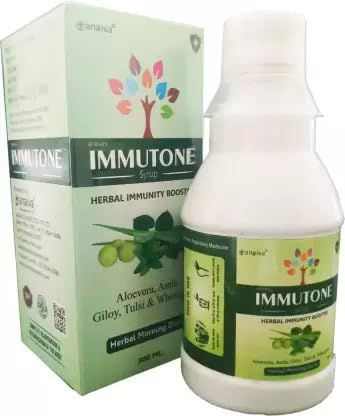 Anaiva IMMUTONE Ayurvedic Immunity Booster Syrup (300 ML)