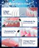 Water Flossers for Teeth - 5 Modes, 6 Flossing Tips, Rechargeable Cordless Portable 300ML Larger Tank Electric Waterflosser Cleaner IPX7 Waterproof Floss Cleaning Teeth Pick for Home Travel view 4