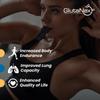 Glutanex Breathing Trainer | Breathing Resistance Trainer for Oral and Muscular Exercise | Lung Capacity Exercise Device | Lung Exerciser Equipment for Respiratory Muscle Exercise | Men and Women | Black view 3