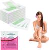 RINPOCHE Hair Removal Ready to Use Cold Waxing Strip Painless & Quick Eyebrows Upper Lip Chin Facial Wax Strips Kit for Gril's and Women's (Random) (Pack Of 10) view 2