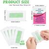 RINPOCHE Hair Removal Ready to Use Cold Waxing Strip Painless & Quick Eyebrows Upper Lip Chin Facial Wax Strips Kit for Gril's and Women's (Random) (Pack Of 10) view 3