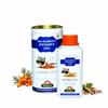 Biosash Sea Buckthorn Berry Empower-X Juice 250ml | Rich in Omega 3 6 7 9 Fatty Acids for Energy Vitality & Strength | Pure Herbal Blend with Kaunch Beej Ashwagandha Safed Musli Gokhru & Sea Buckthorn view 1