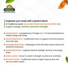Biosash Sea Buckthorn Berry Empower-X Juice 250ml | Rich in Omega 3 6 7 9 Fatty Acids for Energy Vitality & Strength | Pure Herbal Blend with Kaunch Beej Ashwagandha Safed Musli Gokhru & Sea Buckthorn view 4
