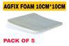 Agfix Foam,AGFIX FOAM 10 * 10CM, AGFIX FOAM SILVER DRESSING PACK OF 5 view 2
