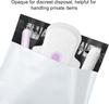 200Pcs (6.5x8 inch) Sanitary Napkin Leakproof Disposal Pad Bags, Feminine Hygiene Bags, Sealable and Prevents Odors, Women Tampon Bags, for Tampons, Condoms, Panty Liners, Diaper and Pads (White) view 3