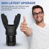 TIXDREEM Lung Breathing Trainer Exercise Device - Lung Exerciser Expander Device Adjustable Resistance Increasing Vital Capacity for Fitness | The Breather Respiratory Muscle Trainer, Easy to Clean view 4
