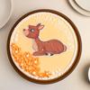 FlowerAura Delicious Birthday Special Adorable Deer Theme Kids Cake For Son, Daughter, Nephew, Niece, Grandson, Granddaughter & Kids Birthday Party (Same Day Delivery) (0.5Kg) view 2