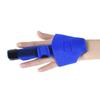 Finger Guard Splint-Adjustable Aluminum Finger Splint for Sprains, Dislocations, and Trigger Finger  Provides Support for Little, Index, and Middle Fingers (Blue) view 3