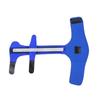 Finger Guard Splint-Adjustable Aluminum Finger Splint for Sprains, Dislocations, and Trigger Finger  Provides Support for Little, Index, and Middle Fingers (Blue) view 4