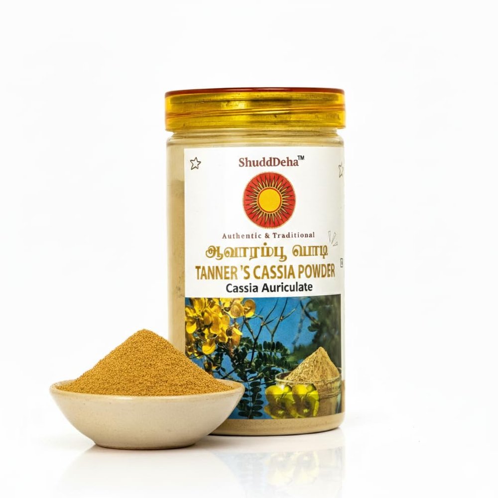 Aavaram Poo Powder 150g | 100% Pure Tanners Cassia / Cassia Auriculata / Tarwar Phool / Tagedu Pushpam / Avaram Puspam / Avarike /    | Herbal Supplement for Sugar Balance, Glowing Skin, Digestion & Immunity Support