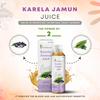 Four Seasons Karela Jamun Juice 500ML | Helps Control Blood Sugar Levels & Cholesterol | Flushing Out Toxin from Body - No Added Sugar (3) view 4