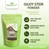 Herbal Spirit Giloy Powder Organic, 400gm | Guduchi Powder | Telagapindi Powder | Giloy Churna Powder | Giloy Stem or Giloy Stick | Tippateega Powder Organic | Thippatheega Powder | view 2