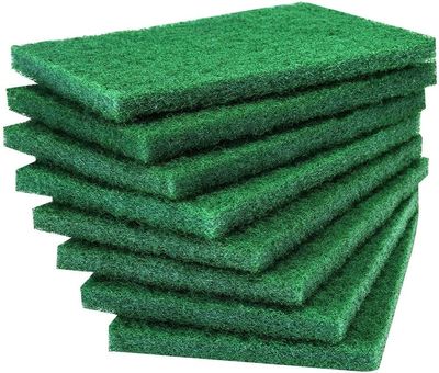 KlinWipe 5 Pcs Large Kitchen Scrubs | Juna for Kitchen Dish Washing | Clean Shine Non Scratch Brite Scrub Pads | Long Lasting Utensils Scrub Pads