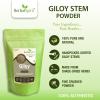 Herbal Spirit Giloy Powder Organic, 900gm | Guduchi Powder | Telagapindi Powder | Giloy Churna Powder | Giloy Stem or Giloy Stick | Tippateega Powder Organic | Thippatheega Powder | view 2
