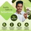 Herbal Spirit Giloy Powder Organic, 900gm | Guduchi Powder | Telagapindi Powder | Giloy Churna Powder | Giloy Stem or Giloy Stick | Tippateega Powder Organic | Thippatheega Powder | view 3