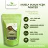 Herbal Spirit Karela Jamun Powder with Neem, Gudmar, Vijaysar and Bael Leaf, 900gm | Karela and Jamun Powder with Herbs | Neem Karela Jamun Powder | view 2