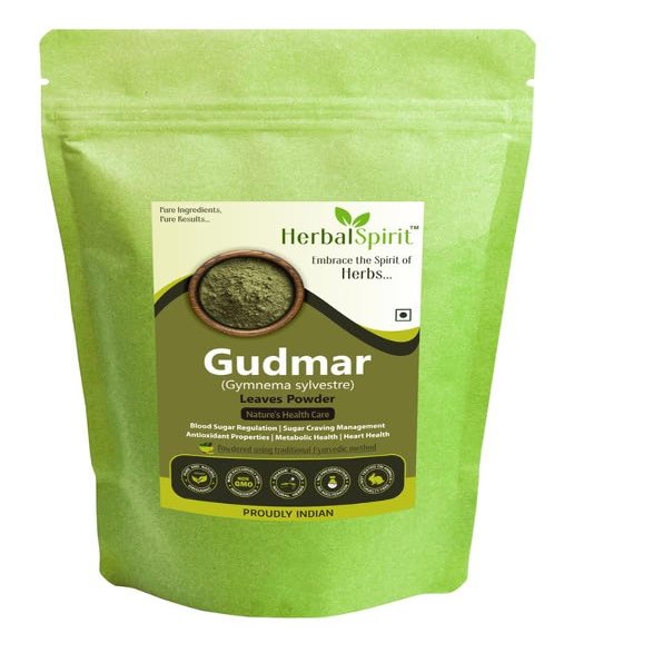 Herbal Spirit Gudmar Powder, 900gm | Gurmar Powder | Sirukurinjan Powder | Shardunika Herb Powder | Shardunika Powder Organic | Madhunashini | Madhunashni | Madhushani Powder | Gymnema Sylvestre |