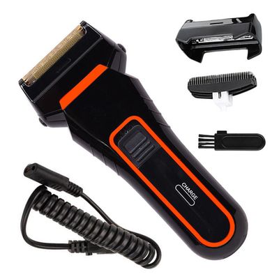 Best high qulity rechargeable electric cordless salon razor shaver men (Multicolor)
