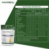 NAKPRO 100% Soy Protein Isolate, Mango - 2kg (1kg*2) | 25.3g Protein, 4.6g BCAA | Natural Vegan Plant Protein Powder | Easy To Digest | All Essential Amino Acids for Muscle Gain and Recovery view 3