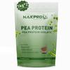NAKPRO 100% Pea Protein Isolate, Chocolate - 2kg (1kg*2) | 26g Protein, 4.9g BCAA | Natural Vegan Plant Protein Powder | Easy to Digest | All Essential Amino Acids for Muscle Gain and Recovery view 1
