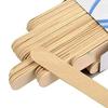 FAIRY FIRST Wood Smooth Finish Disposable Wooden Wax Knife Wax Sticks For Waxing Wax Knife/Spatulas/Applicators Ice Cream Craft Sticks for School Projects 100 pcs Box view 1