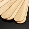 FAIRY FIRST Wood Smooth Finish Disposable Wooden Wax Knife Wax Sticks For Waxing Wax Knife/Spatulas/Applicators Ice Cream Craft Sticks for School Projects 100 pcs Box view 2