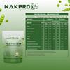 NAKPRO 100% Pea Protein Isolate, Vanilla - 2kg (1kg*2) | 26g Protein, 4.9g BCAA | Natural Vegan Plant Protein Powder | Easy to Digest | All Essential Amino Acids for Muscle Gain and Recovery view 3