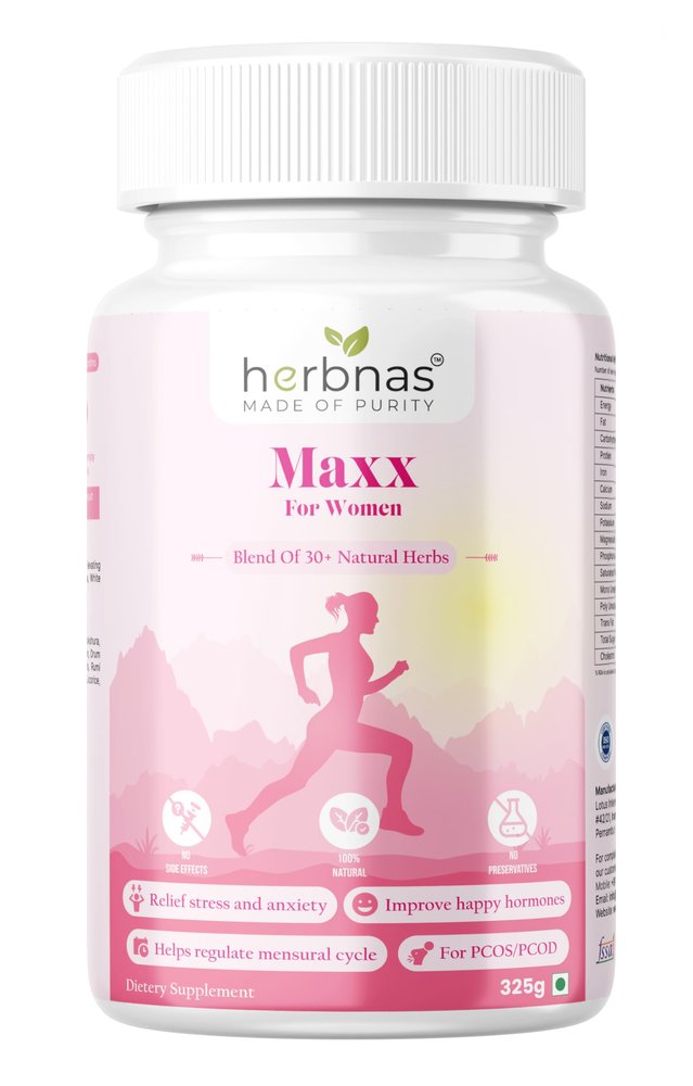 Herbnas Max Strength Supplement for Women | Dietry Supplement for Increase Stamina | Performance, Immune Support