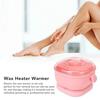 koccido Silicone Wax Heater | Portable and Easy-to-Use Electric Waxing Heater Machine Electric Hot Wax Warmer Machine | Wax Heater for Waxing for Women | Non-Stick Wax Warmer, 1 count view 3