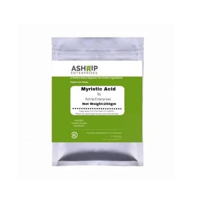 Ashrip Enterprises 250gm Myristic Acid For Facial Cleansers, Soaps, Creams, Lotions, Body Washes, Cosmetics And Skincare Products.