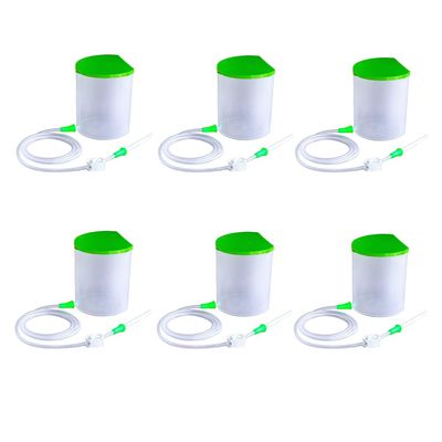 Medisky Enema home kit for Adults Reusable & washable Enema kit for Home use with Instruction (Pack of 6)