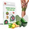 Knee Pain Relief Patches, Herbal Pain Relief Patches, Long-Lasting & Effective, Safe and Harmless, Relieve Knee, Back, Neck, Shoulder Pain and Muscle Aches Pains 10 Pieces view 1