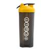 CULT Gym Shaker Bottle | 700ml | Leakproof | Sipper Bottle | Ideal For Protein, Pre Workout And Gym | Men & Women | Black Yellow view 1