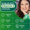 ABHEDA HEALTHCARE Vitamin E 400mg - 60 Softgels - Promotes Healthy Hair, Skin & Nails - Potent Antioxidant, Supports Immune & Skin Health view 2