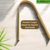 Bamboo Tongue Cleaners, Set of 4, Natural view 2