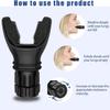 FAMOUS SHOP Lung Breathing Trainer Exercise Device - Compact Pure Silicone Lung Exerciser Device, Respiratory Muscle Trainer, Lung Expander, Breathing Enhancer, Ideal and Adjustable for All, Easy to Clean view 4